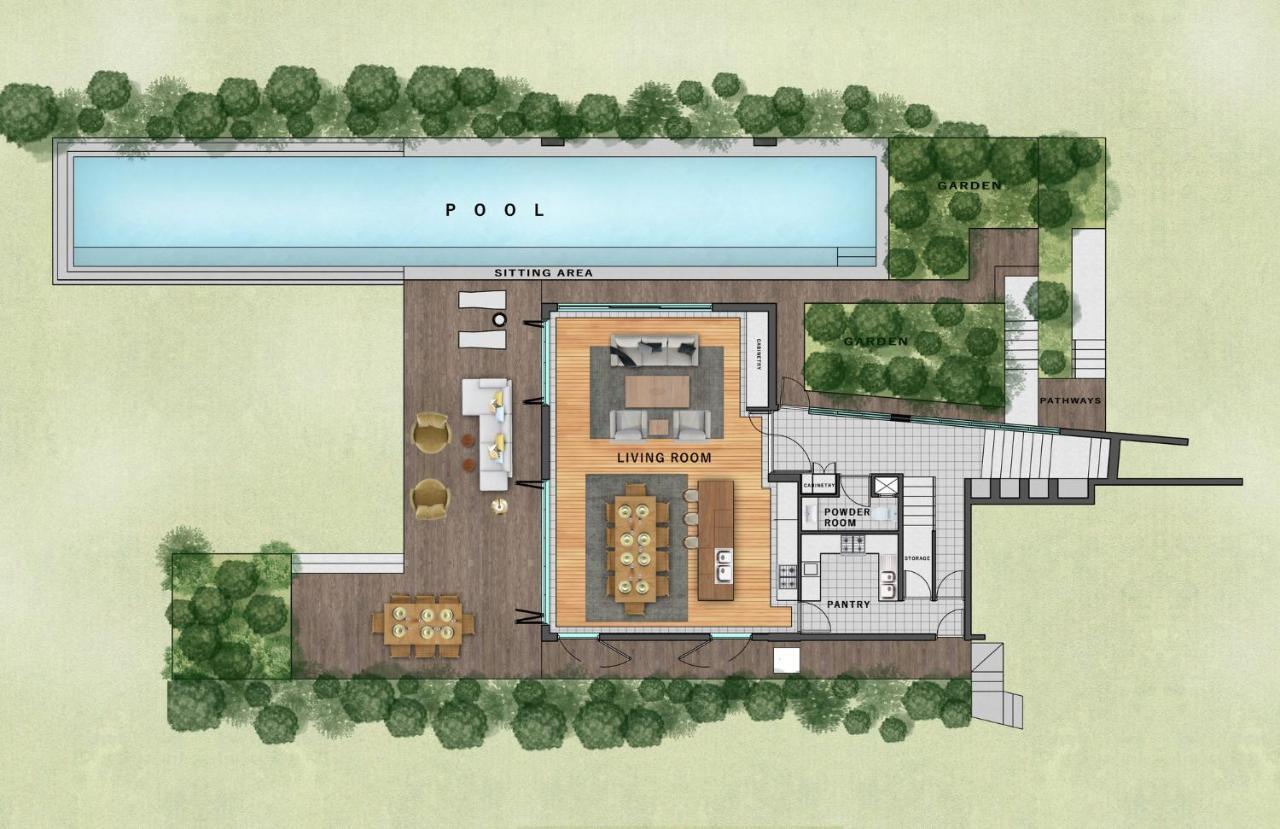 The Riverhouse Canggu Dış mekan fotoğraf